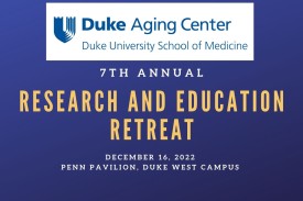 Aging Center Research and Education Retreat banner